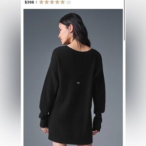 ALO Yoga Women's Cashmere Plush Waffle Dress